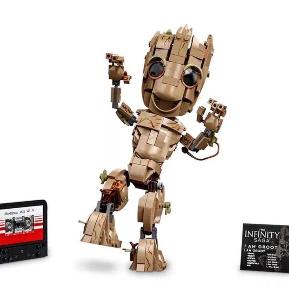 I Am Groot Building Kit